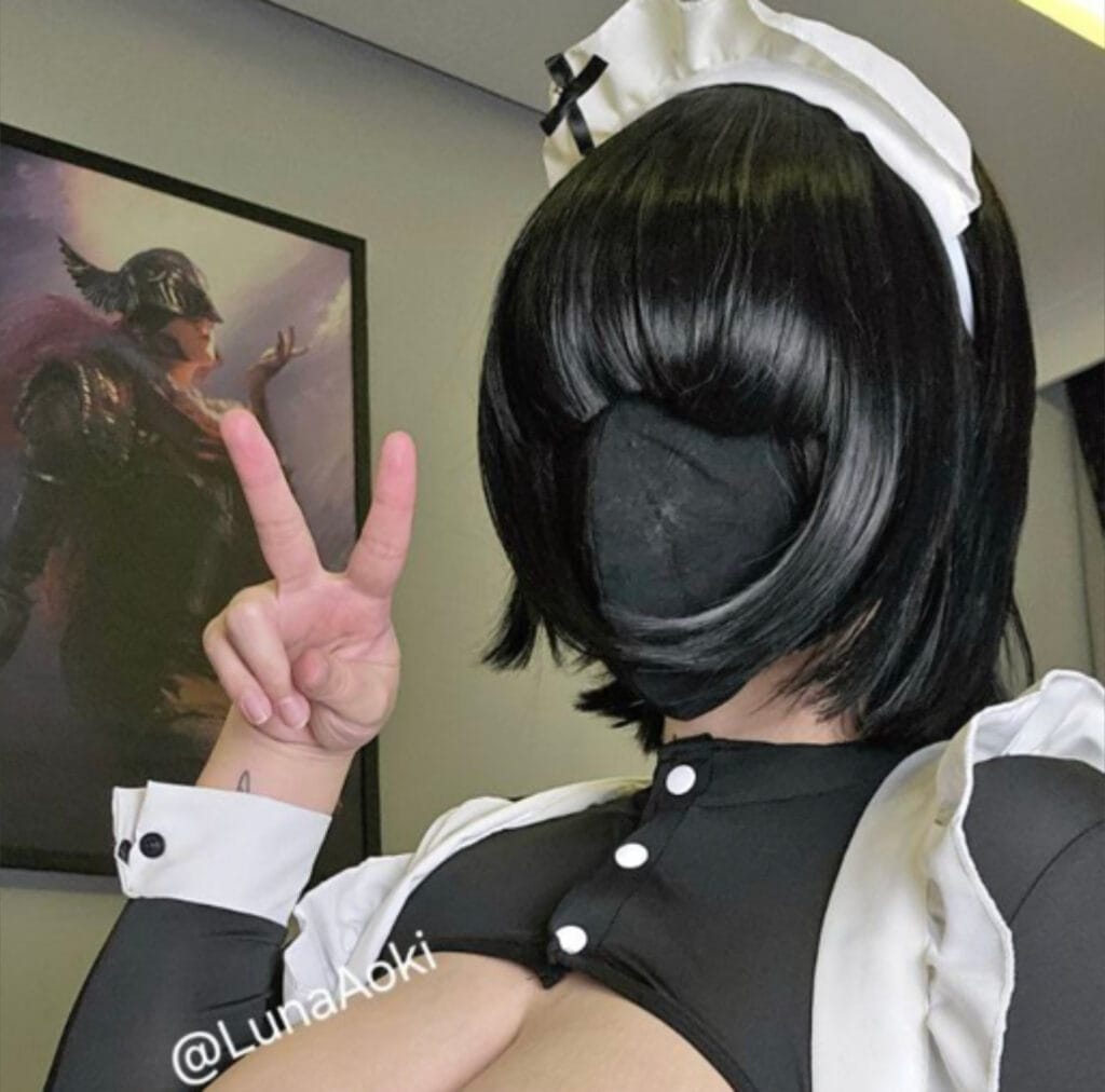 Photo of Luna Aoki - Busty Masked Goth (FREE), creator on OnlyFans with exclusive content